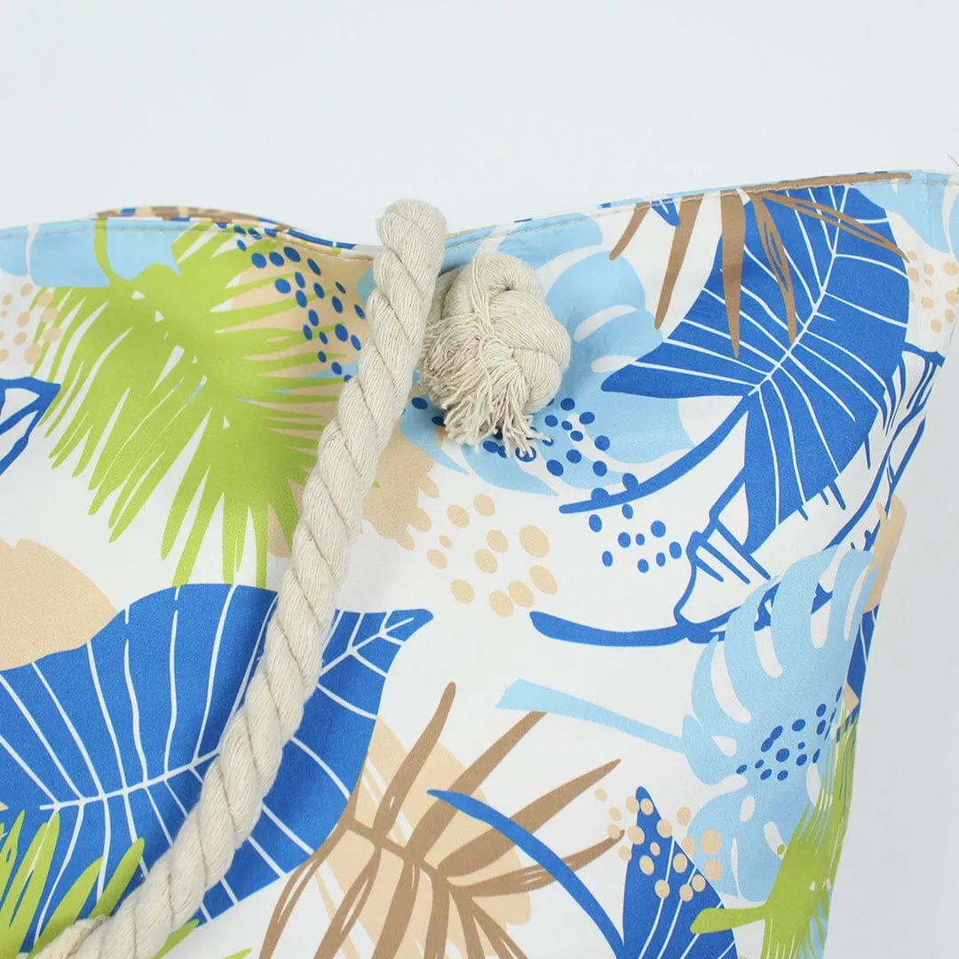 Stylish Blue Themed Baby Tote Bag