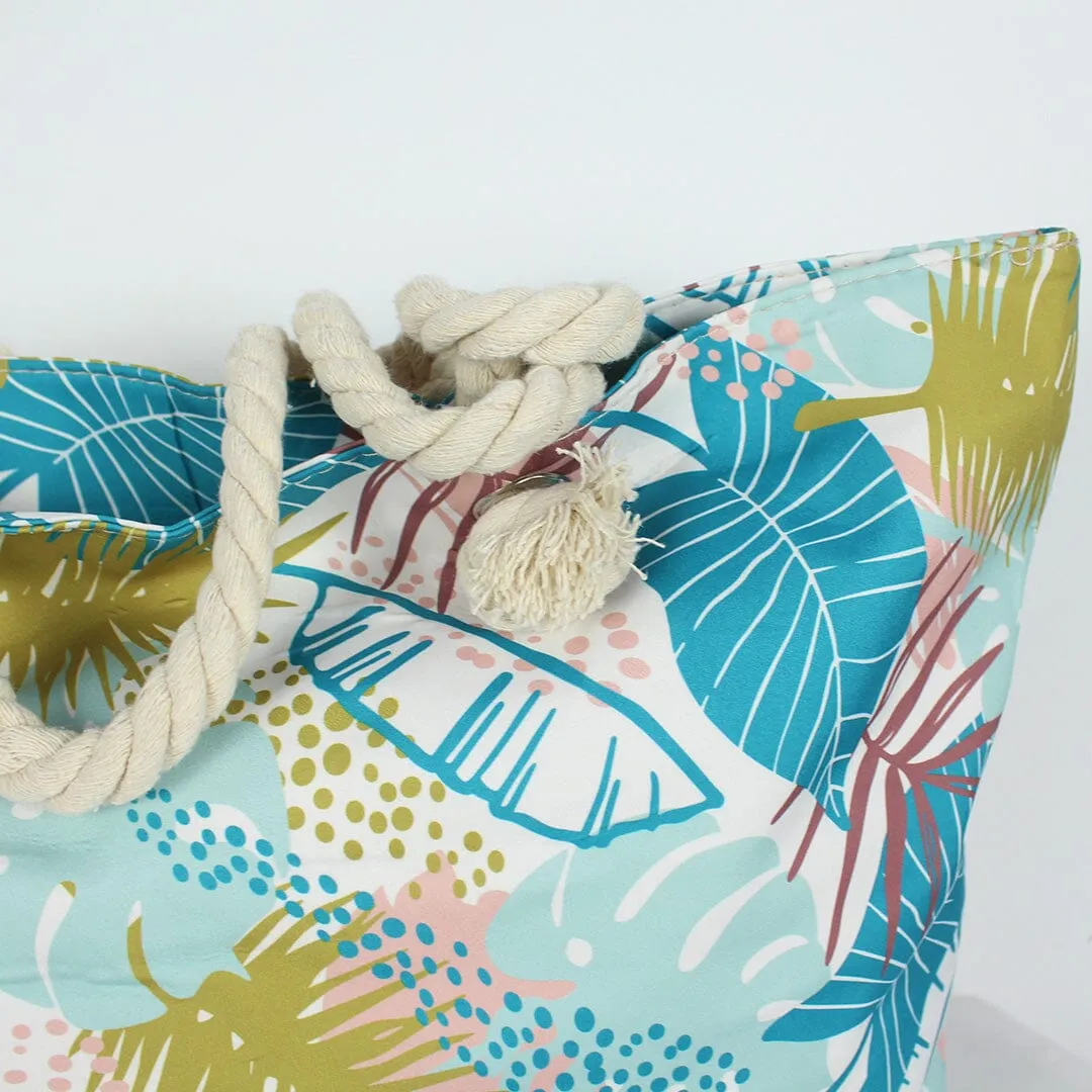Stylish Blue Themed Baby Tote Bag