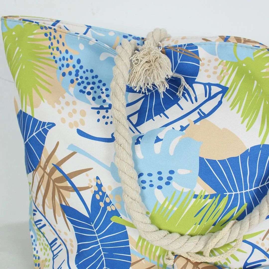 Stylish Blue Themed Baby Tote Bag