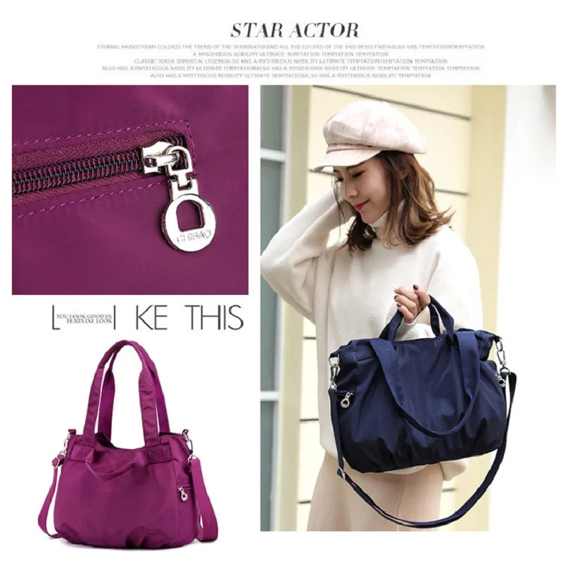 Stylish Large Capacity Nylon Bag