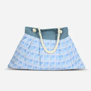 Stylish Light Blue Themed Baby Tote Bag