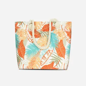Stylish Orange Themed Baby Tote Bag