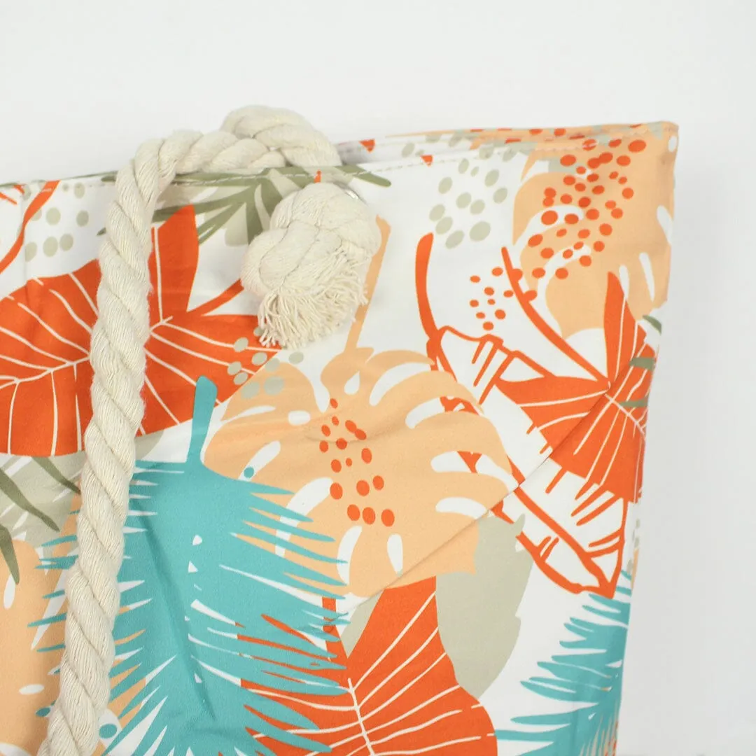 Stylish Orange Themed Baby Tote Bag