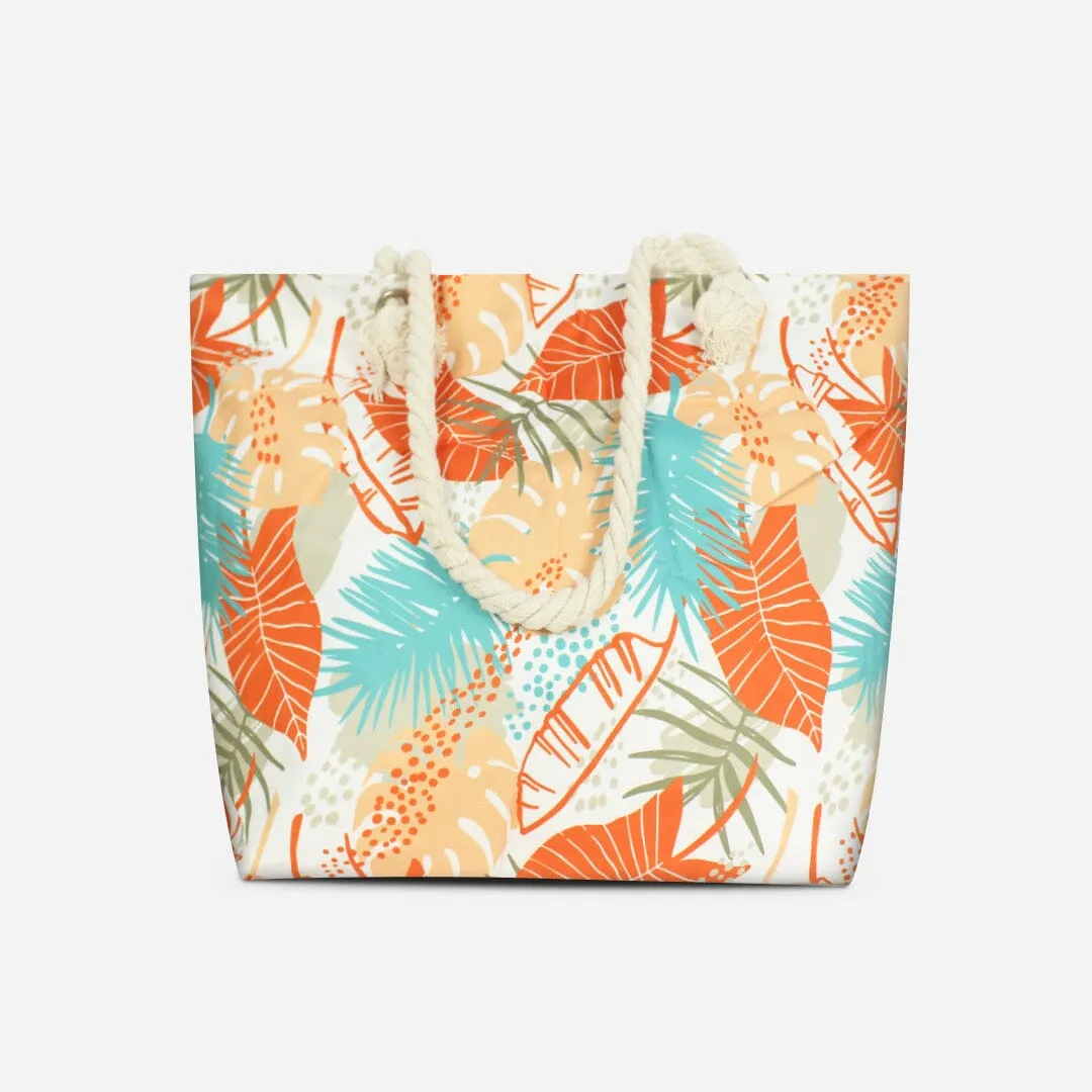 Stylish Orange Themed Baby Tote Bag