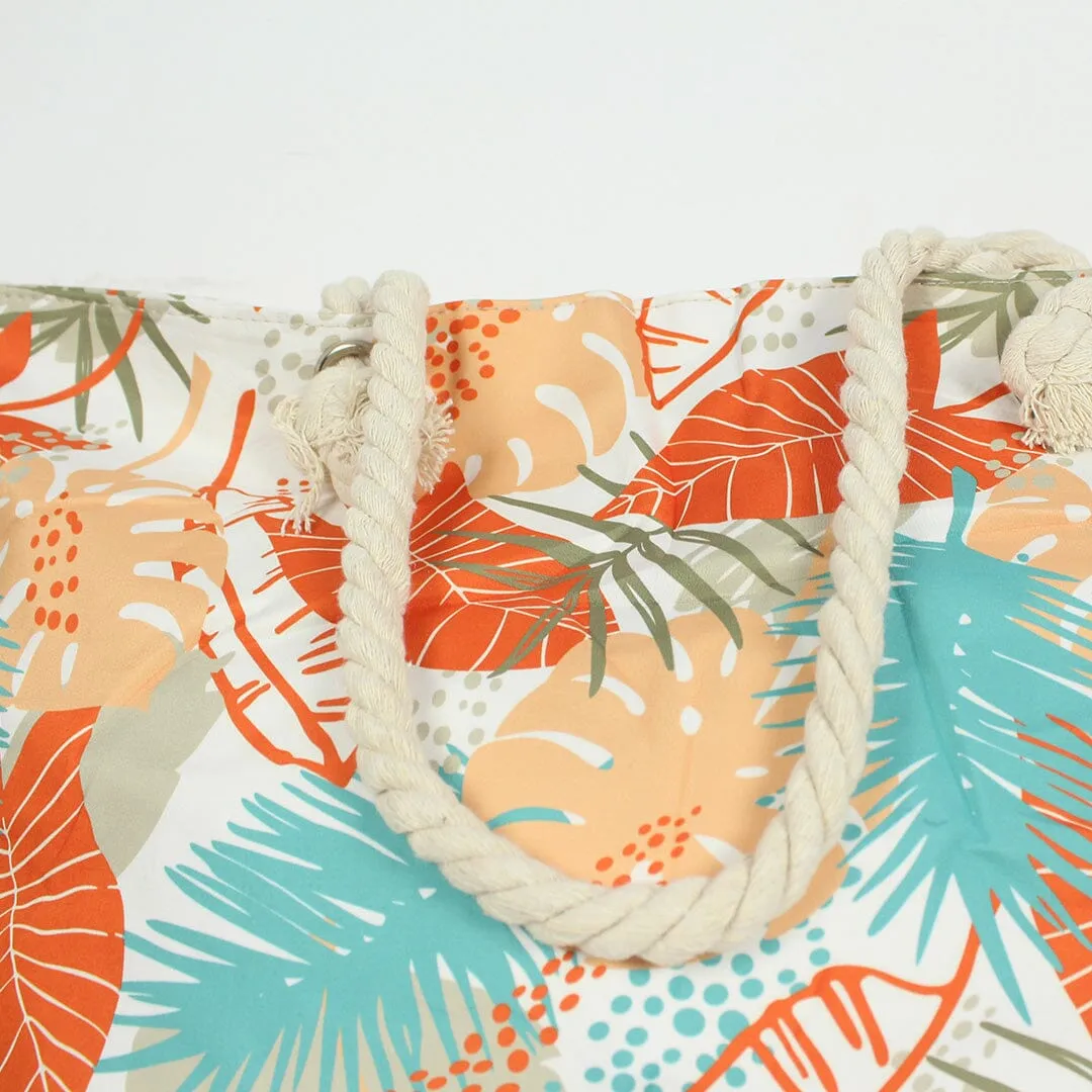 Stylish Orange Themed Baby Tote Bag