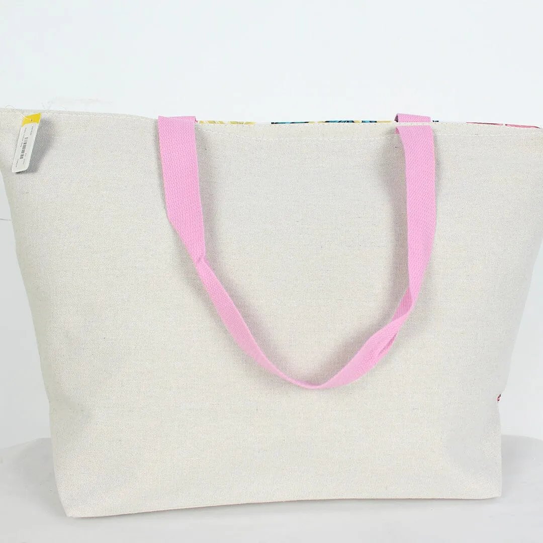 Stylish Pink Themed Baby Tote Bag