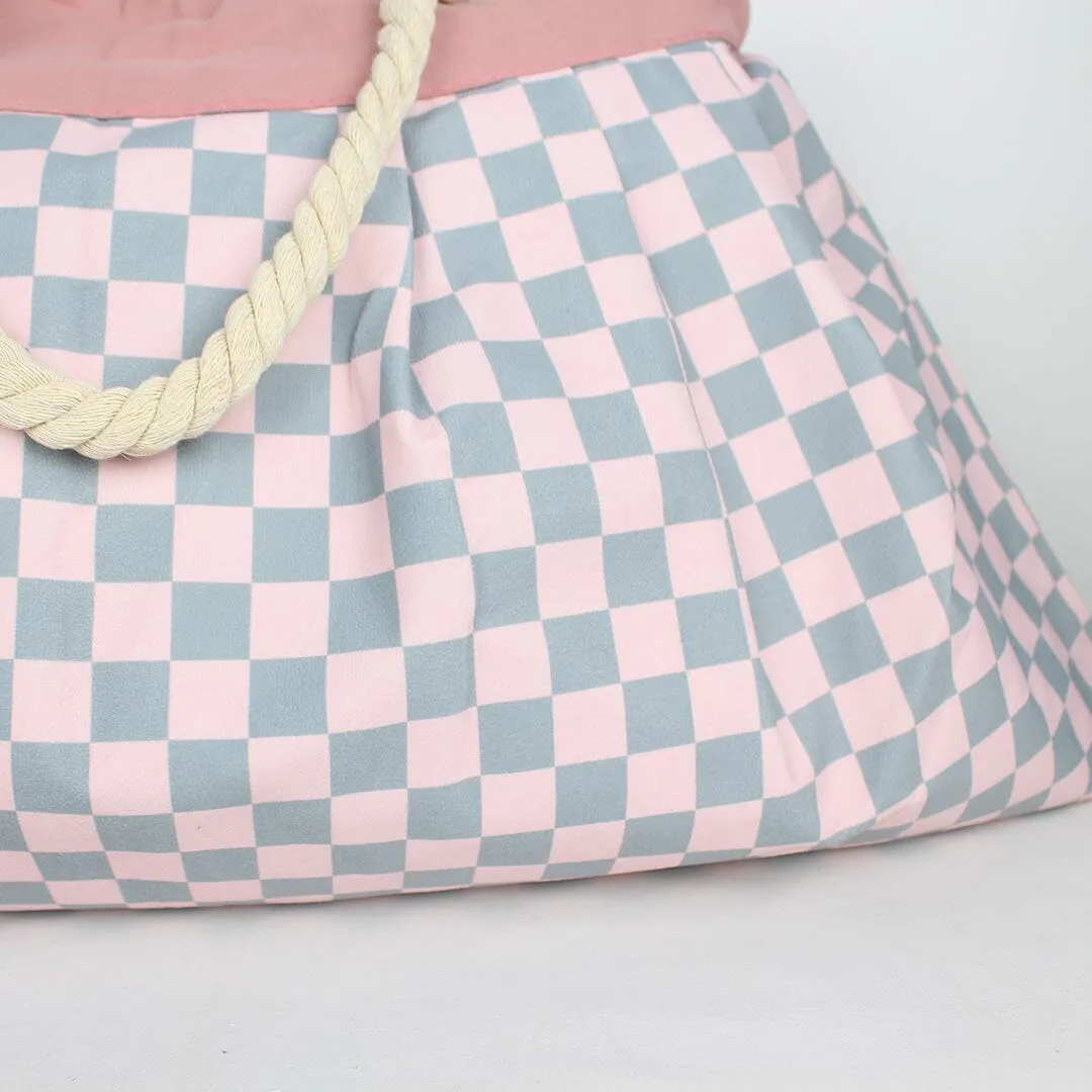 Stylish Pink Themed Baby Tote Bag