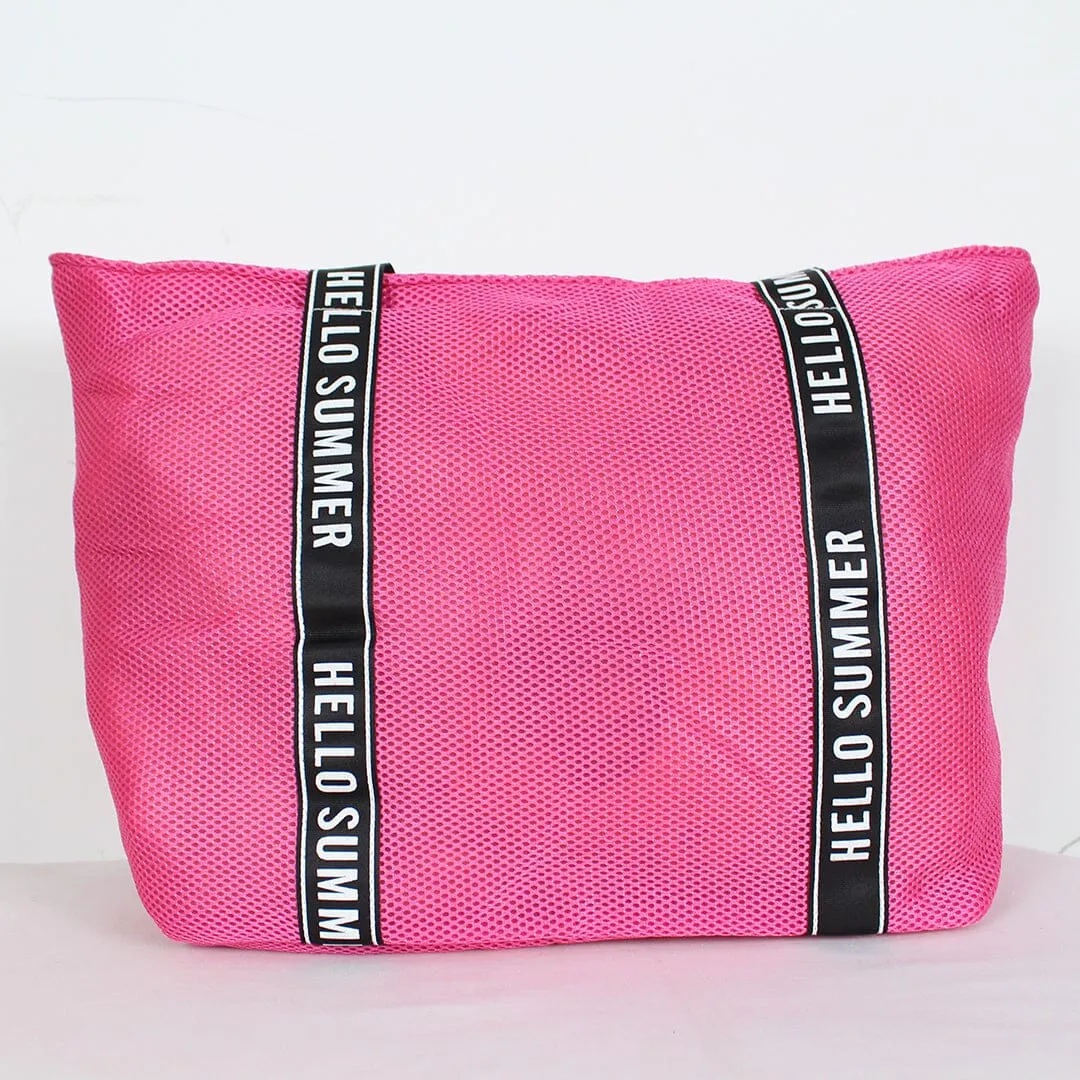 Stylish Pink Themed Baby Tote Bag