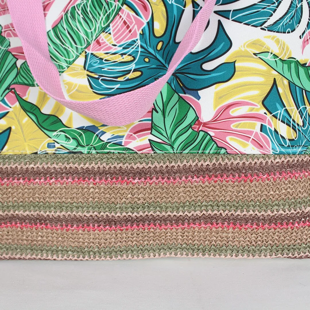 Stylish Pink Themed Baby Tote Bag