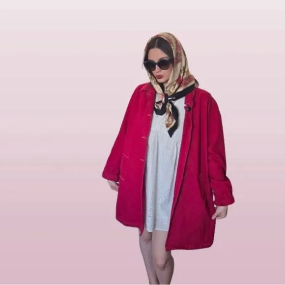 Stylish Red Coat