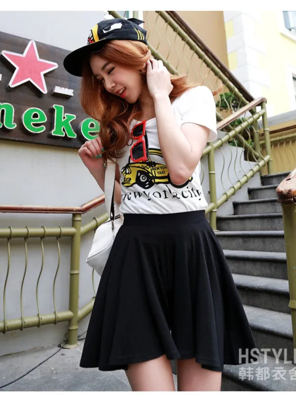 stylish skater skirt