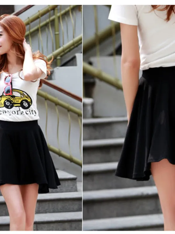 stylish skater skirt
