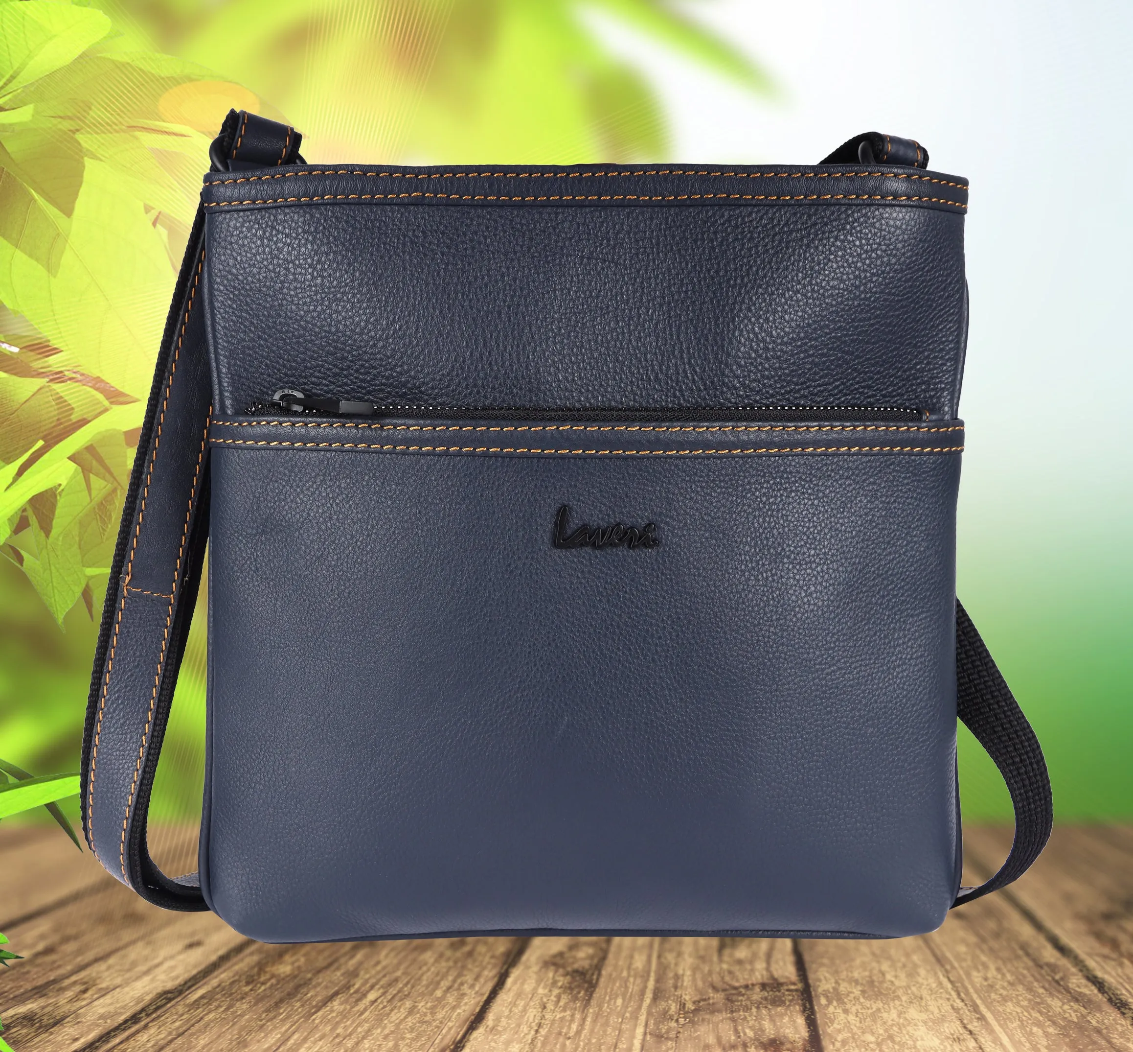 Sukab Leather Crossbody/Messenger Bag #LD06