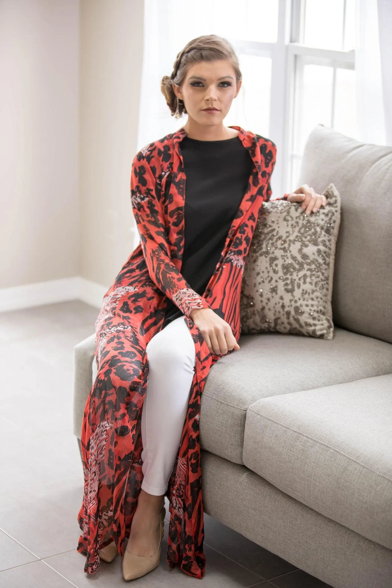 SUMMER DREAMING MAXI CARDIGAN