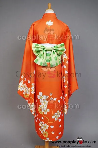Super Danganronpa 2 Hiyoko Saionji Kimono Costume