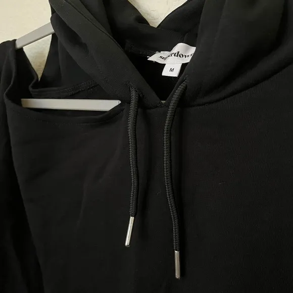 SUPERDOWN x REVOLVE | Bestselling Marine Cut Out Casual Hoodie in Black | Size M