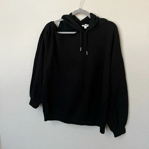 SUPERDOWN x REVOLVE | Bestselling Marine Cut Out Casual Hoodie in Black | Size M