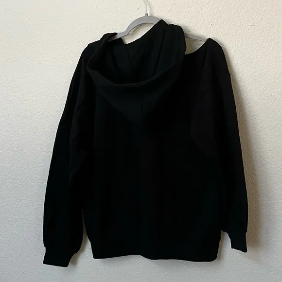 SUPERDOWN x REVOLVE | Bestselling Marine Cut Out Casual Hoodie in Black | Size M