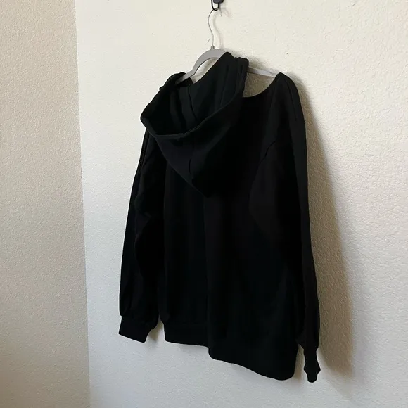 SUPERDOWN x REVOLVE | Bestselling Marine Cut Out Casual Hoodie in Black | Size M