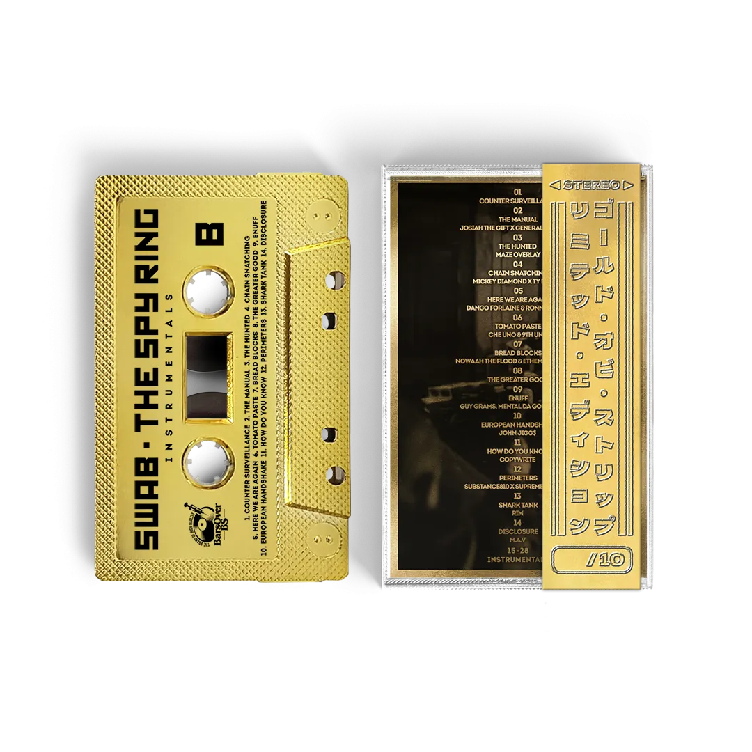Swab - The Spy Ring (Gold BarsOverBS Tape) (Instrumentals Included) (One Per Person/Household)