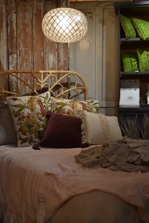Swanky Capiz Chandelier
