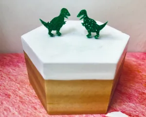 ‘T-Rex' Mini Stud Earrings
