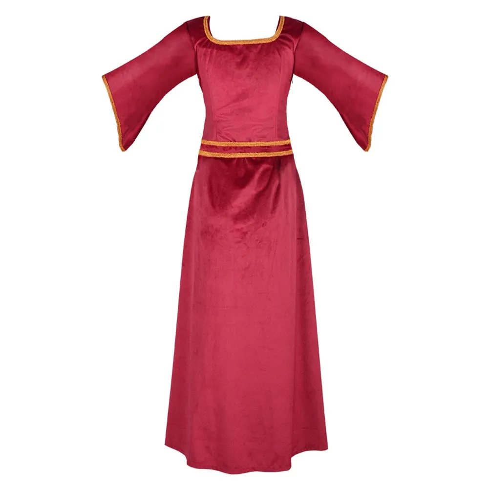 Tangled Mother Gothel Cosplay Costume Outfits Halloween Carnival Suit