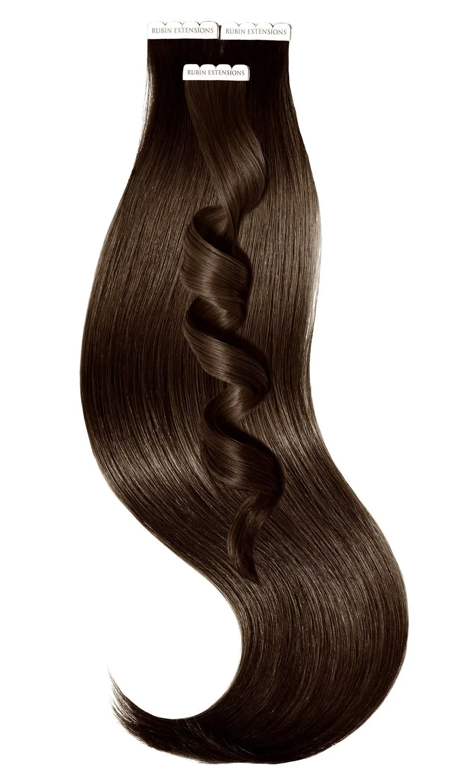 TAPE-IN EXTENSIONS PREMIUM  Chocolate Roast Brown