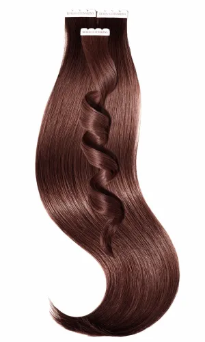 TAPE-IN EXTENSIONS PREMIUM  Mahagoni-Braun