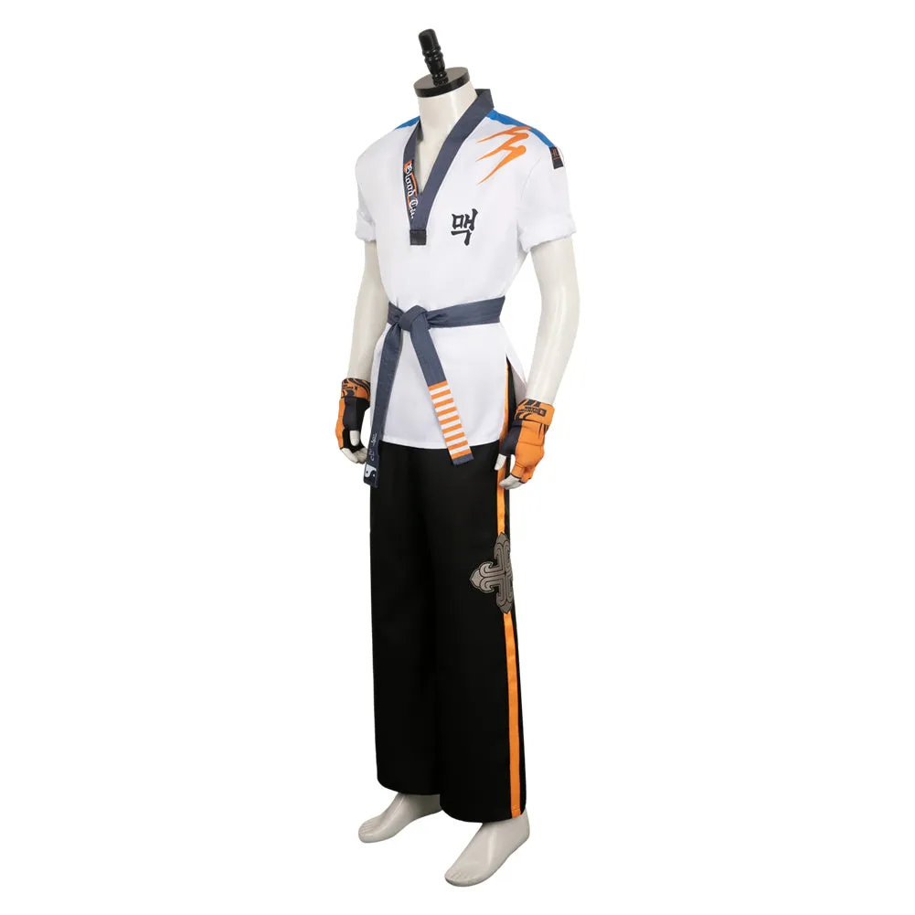 Tekken8 Hwoarang Cosplay Costume Outfits Halloween Carnival Suit