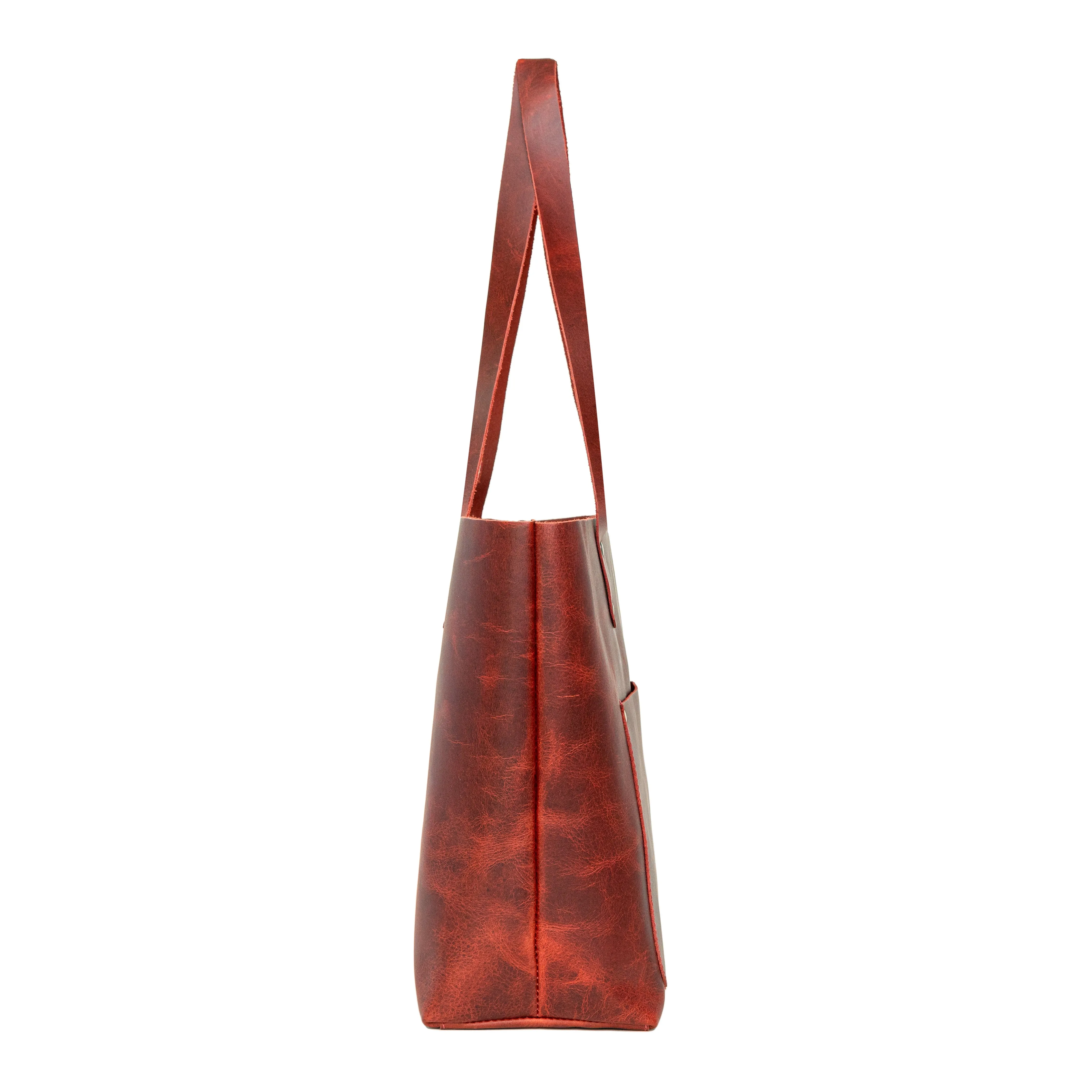 Terra Buffalo Leather Tote Bag
