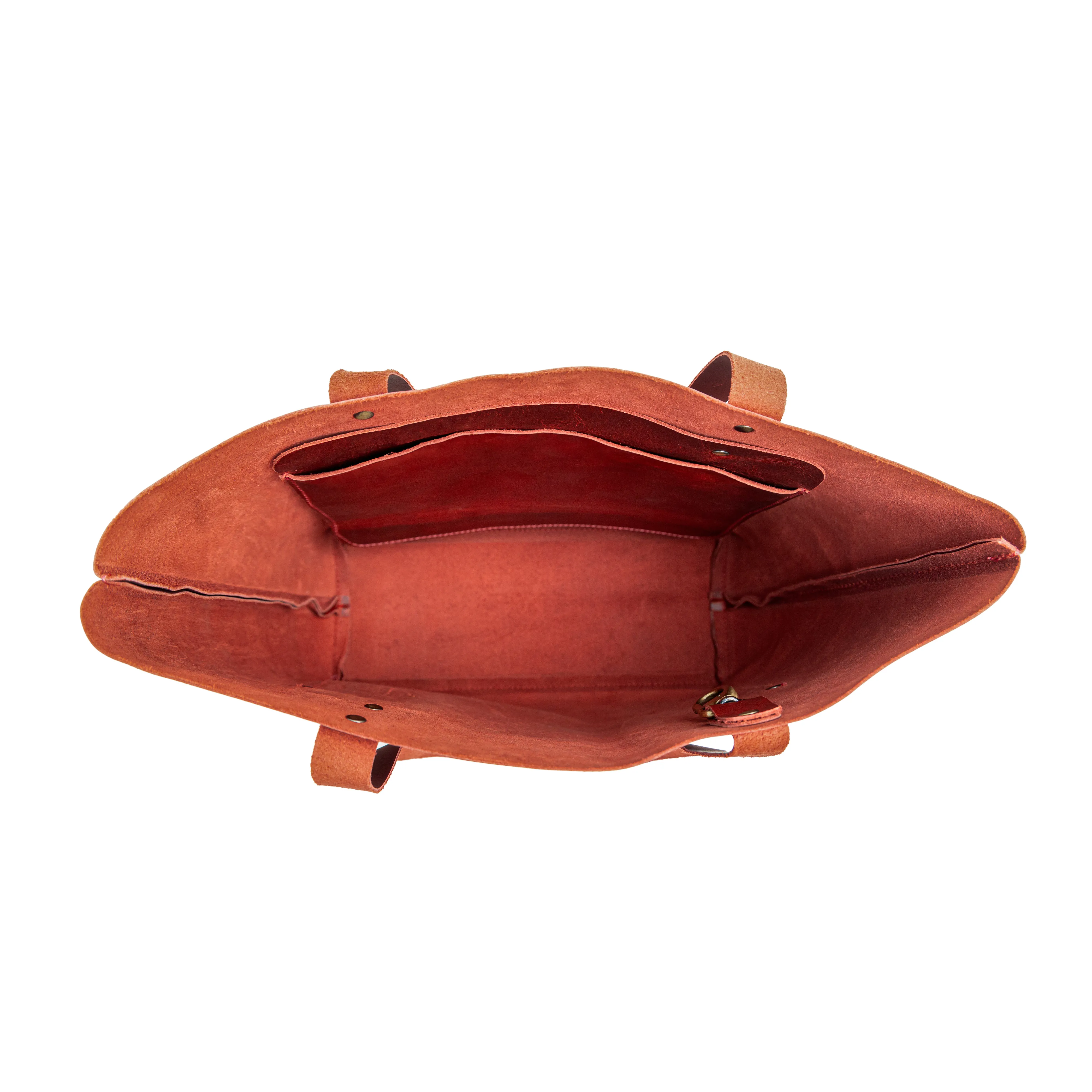 Terra Buffalo Leather Tote Bag