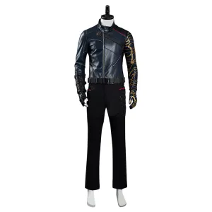 The Falcon and the Winter Soldier Halloween Carnival Suit Bucky Barnes Cosplay Costume