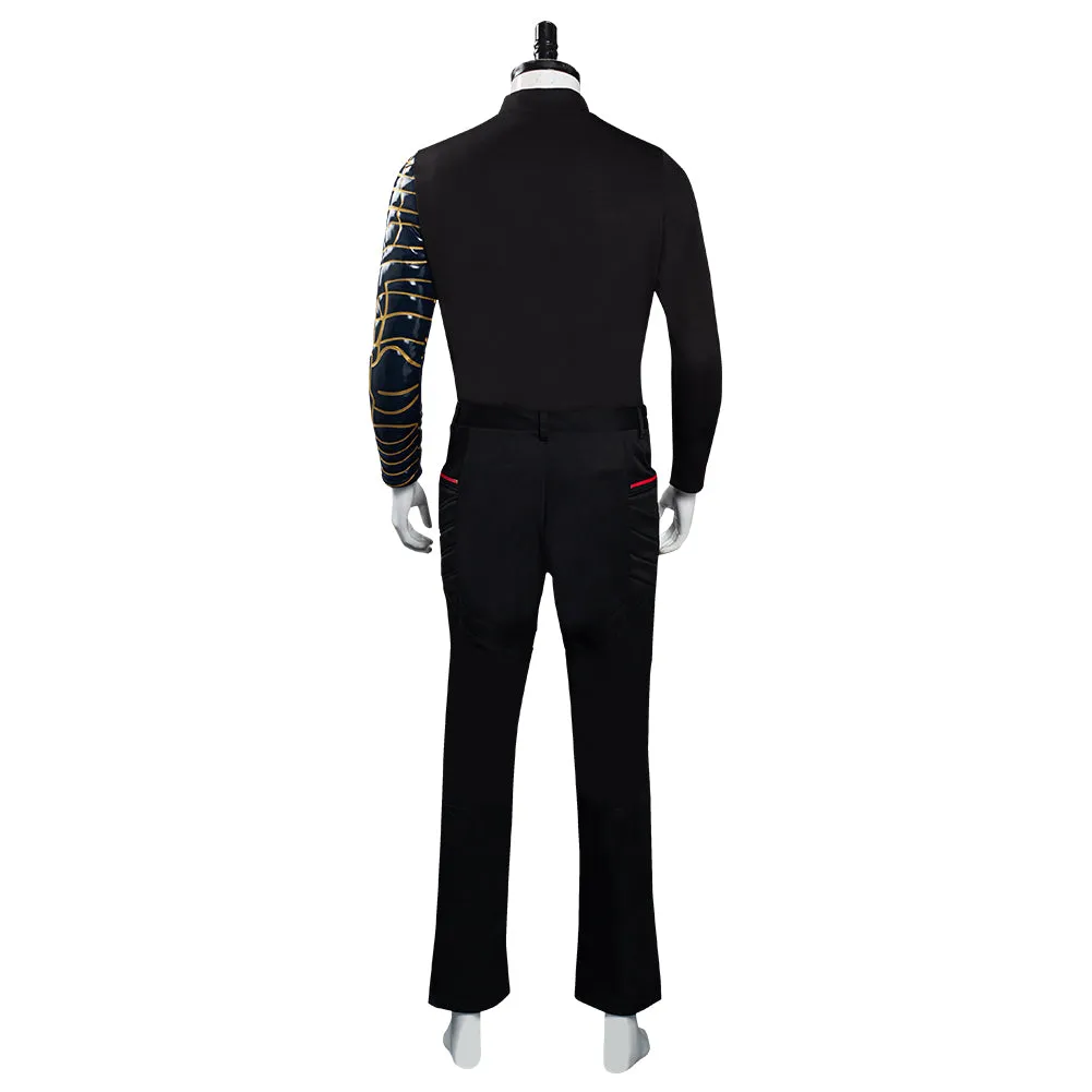 The Falcon and the Winter Soldier Halloween Carnival Suit Bucky Barnes Cosplay Costume