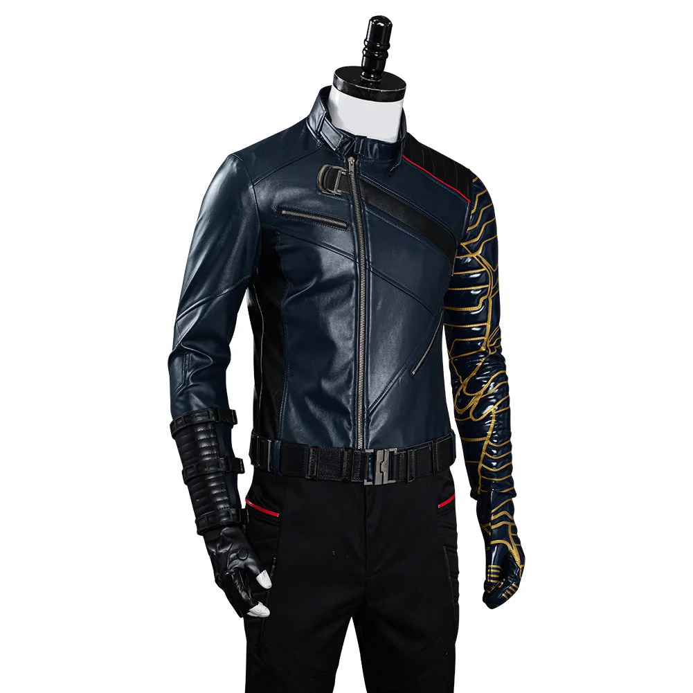 The Falcon and the Winter Soldier Halloween Carnival Suit Bucky Barnes Cosplay Costume