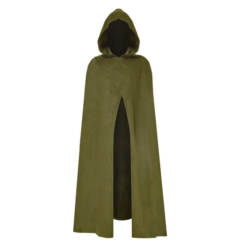 The Hobbit Medieval Elf King Cloak Battle Cloak Cosplay Costume Outfits Halloween Carnival Suit