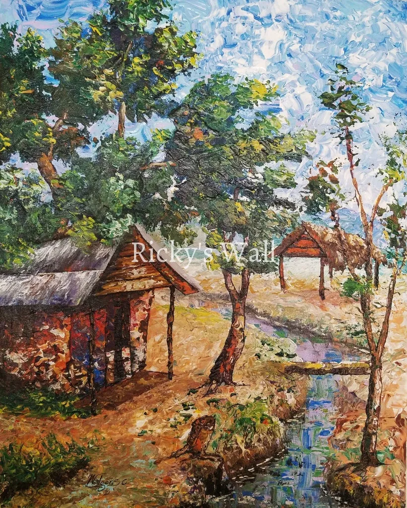 The Hoods of La Valle de Jacmel, Haiti - PREMIUM - 16 x 20 in. by W. Celeus
