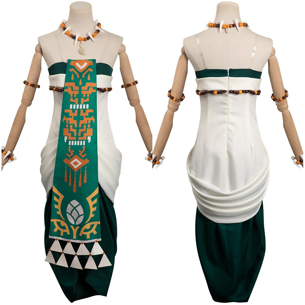 The Legend of Zelda: Tears of the Kingdom Princess Zelda Cosplay Costume Outfits Halloween Carnival Suit