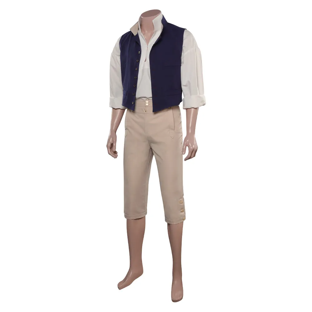 The Little Mermaid Prince Eric Outfit Cosplay Costume Halloween Carnival Suit