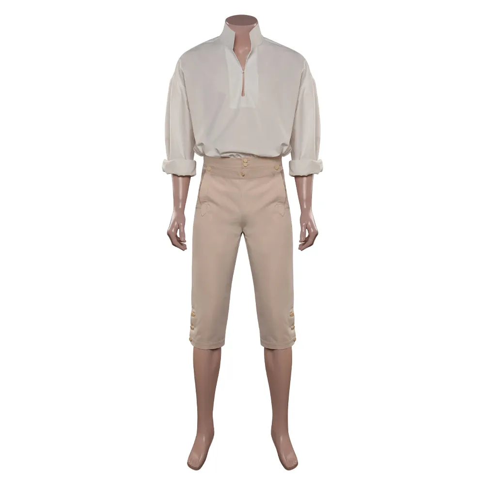 The Little Mermaid Prince Eric Outfit Cosplay Costume Halloween Carnival Suit