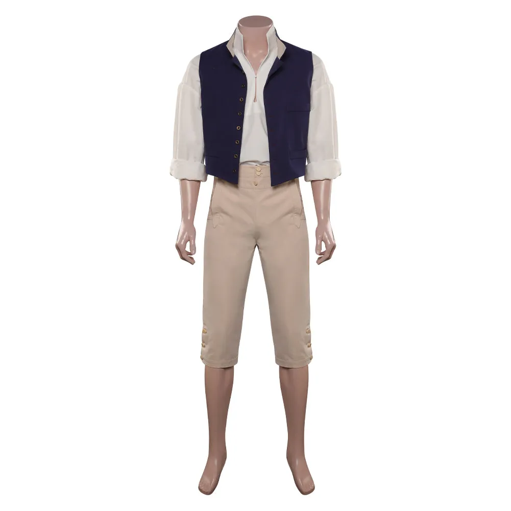 The Little Mermaid Prince Eric Outfit Cosplay Costume Halloween Carnival Suit