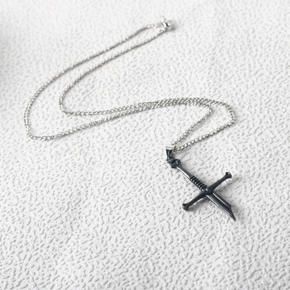 The Lord of the Rings Aragorn Holy Sword Broken Sword Necklace Pendant Accessories Props