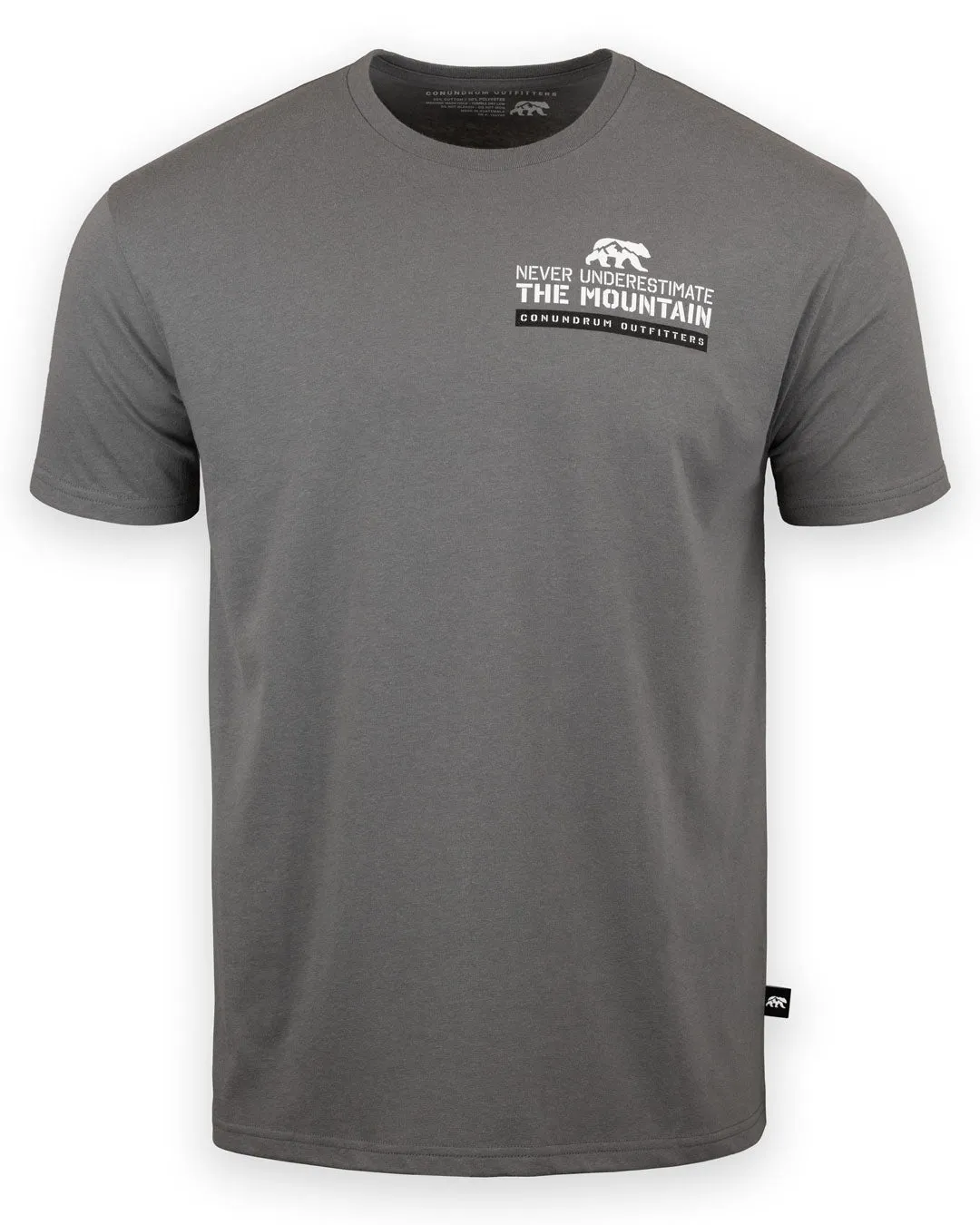 The Mountain Premium Short Sleeve - Metal Grey