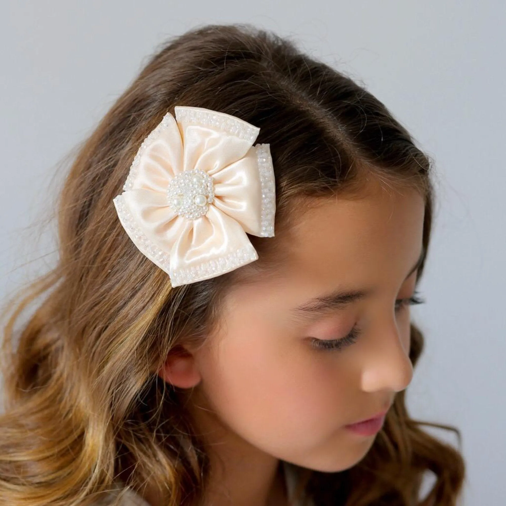 The Saffron Childrens Designer Flower Clip