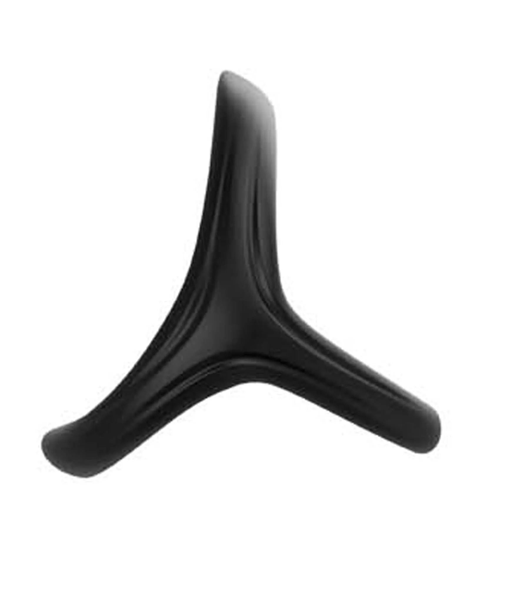 The Wave - Siliconen Cockring - Stay Hard - Zwart