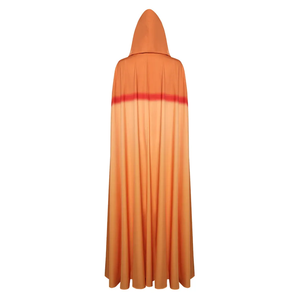 Thor: Love and Thunder‎-Valkyrie Cosplay Costume Hooded Cloak Outfits Halloween Carnival Suit