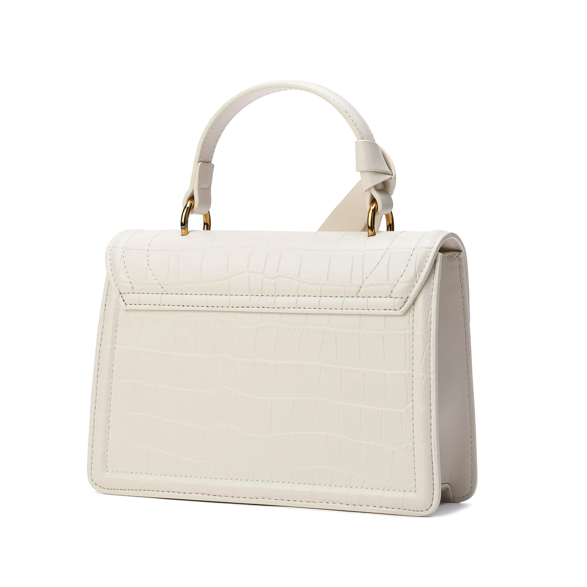Tiffany & Fred Satchel/Shoulder Leather Bag
