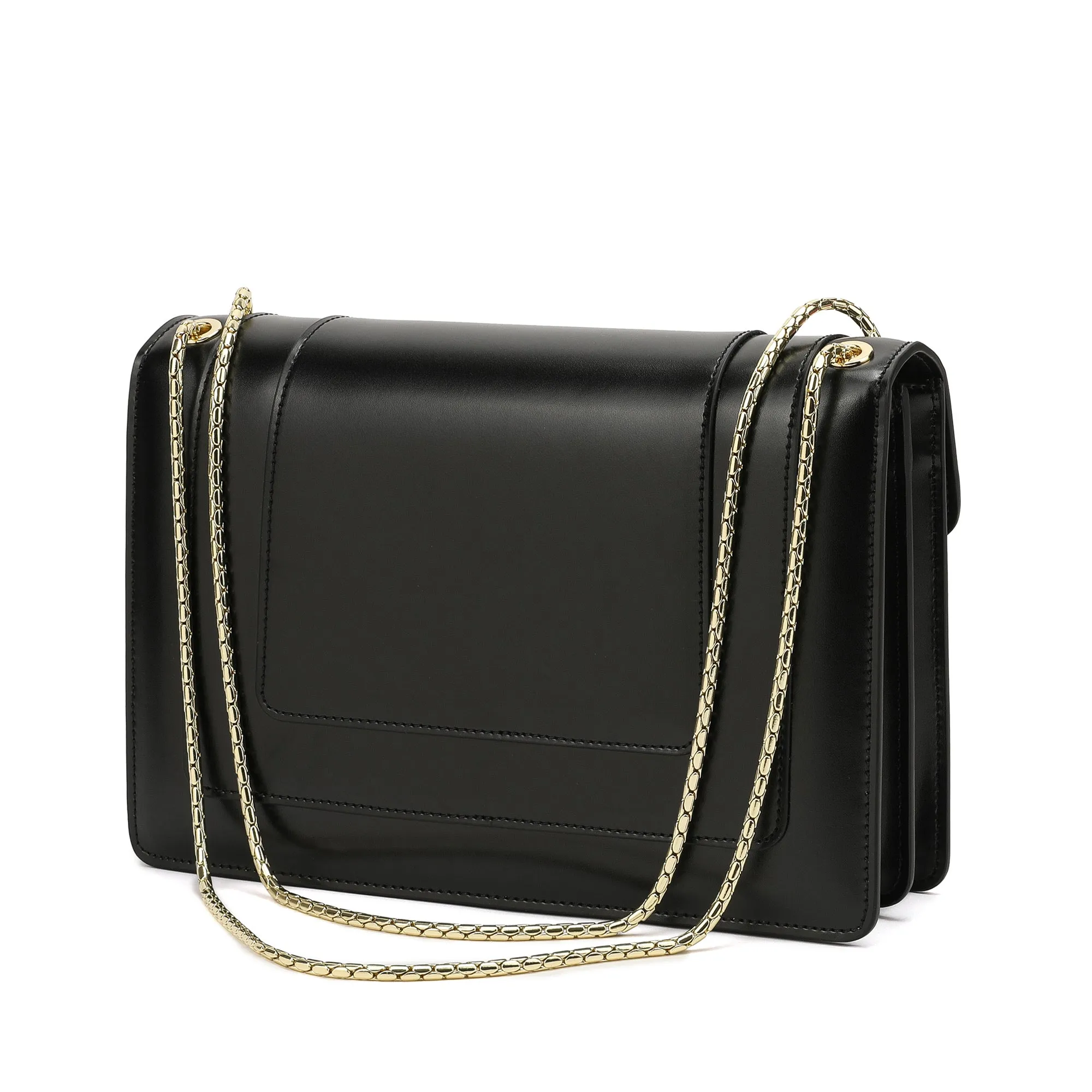 Tiffany & Fred Smooth Leather Foldover Crossbody/Shoulder Bag