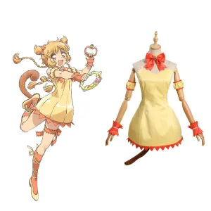 Tokyo Mew Mew  Huang Bu-Ling Cosplay Costume Dress Outfits Halloween Carnival Suit