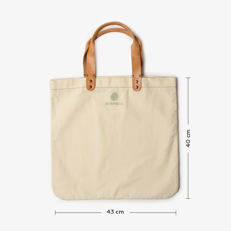 Tote Bag Carolina Gaia | Pampas White